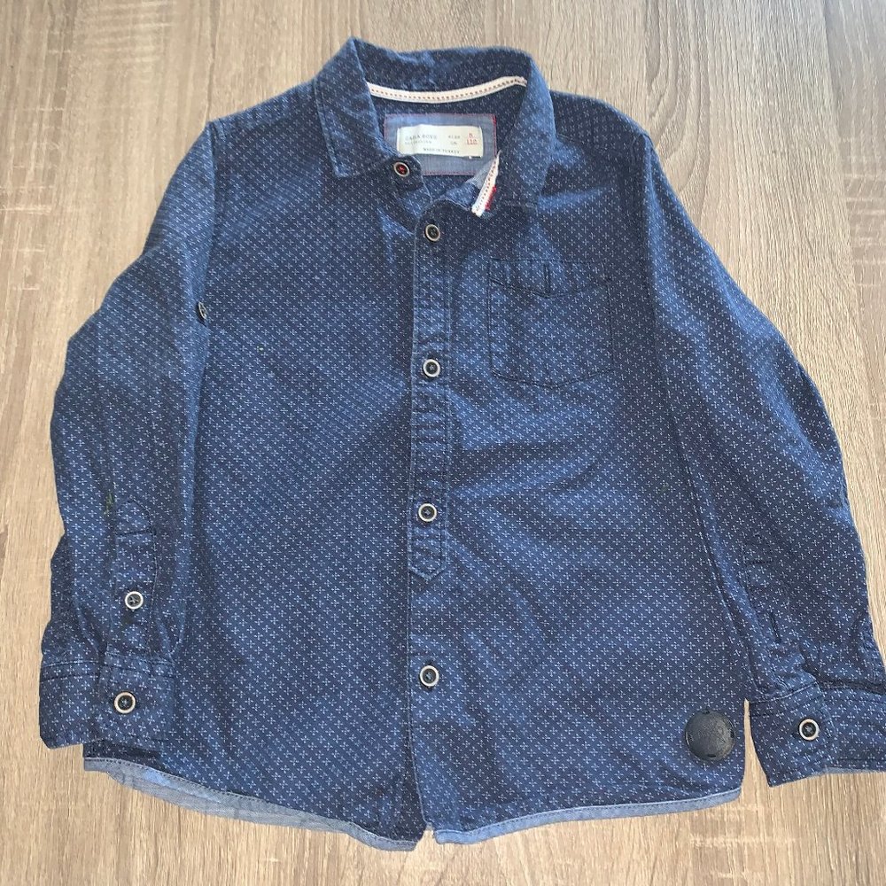 3 FOR $28 Zara Boys Button Down & Nautica Polo